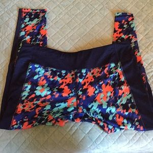 Womans mta sport printed legging size xl